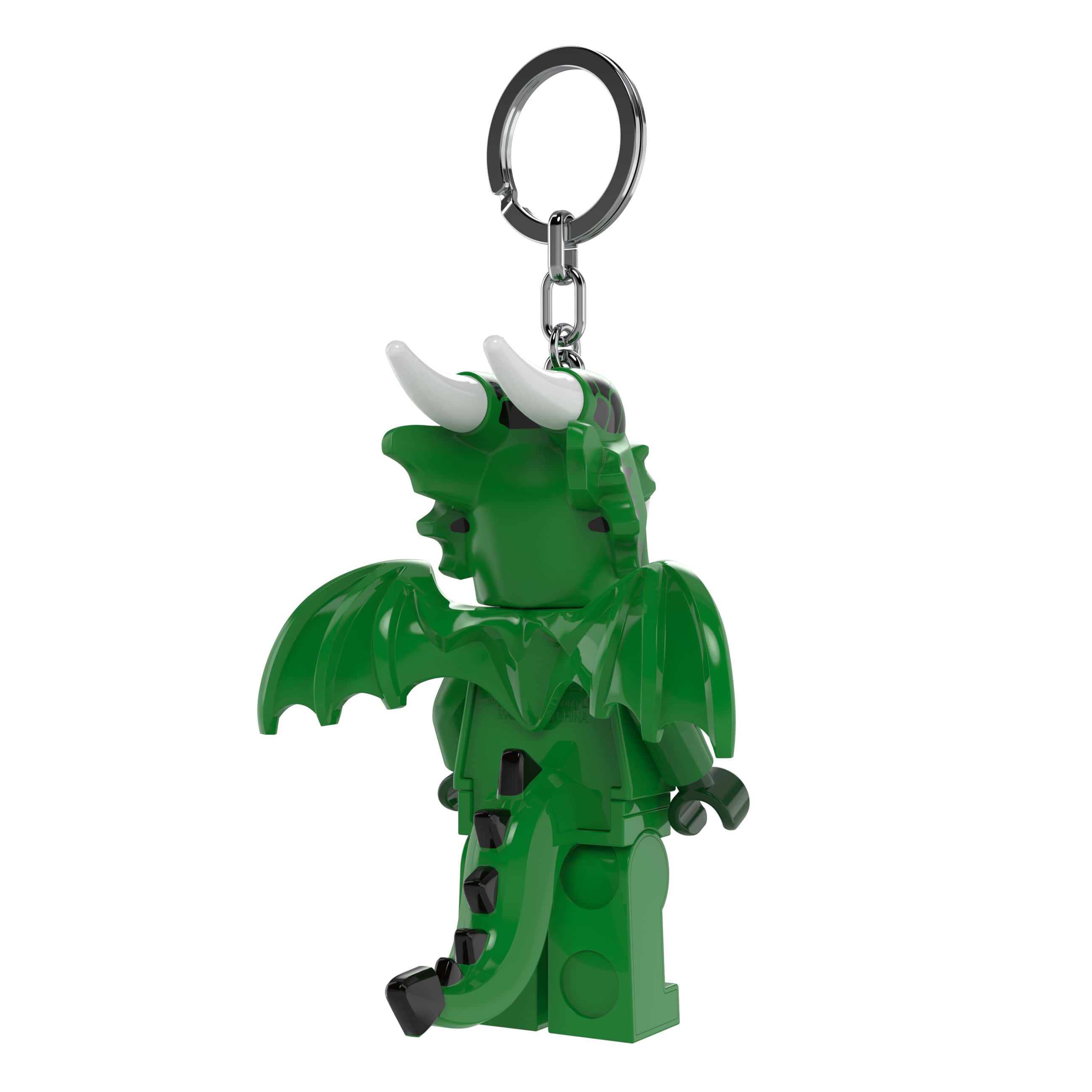 LEGO MINIFIGURES Green Dragon Girl Keychain Light