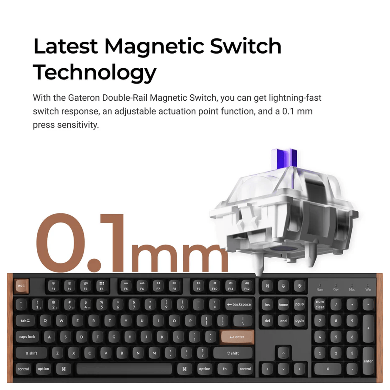 Keychron HE Series | K10 HE Special Edition Wireless Magnetic Switch Custom Keyboard