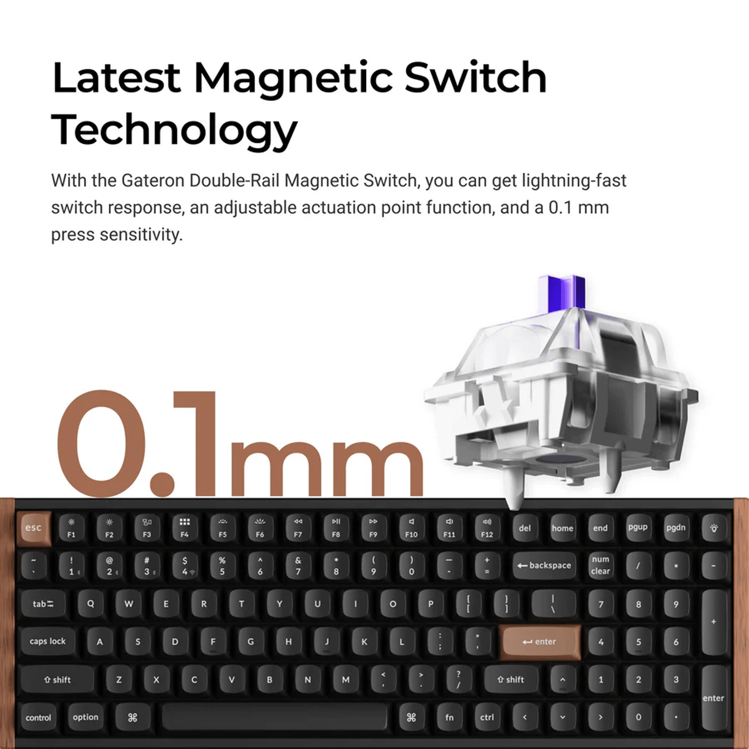Keychron HE Series | K4 HE Special Edition Wireless Magnetic Switch Custom Keyboard