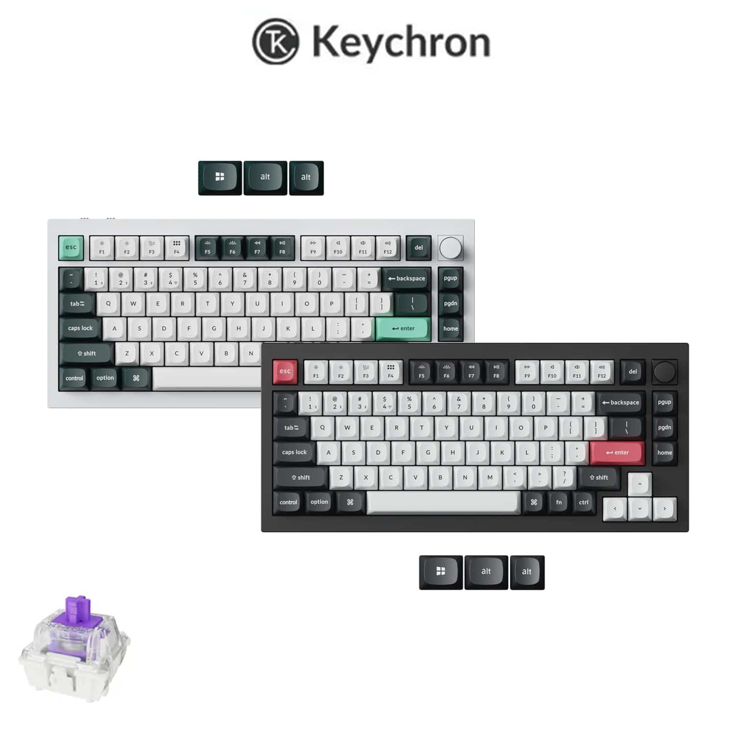 Keychron HE Series | Q1 HE QMK Wireless Custom Mechanical Keyboard