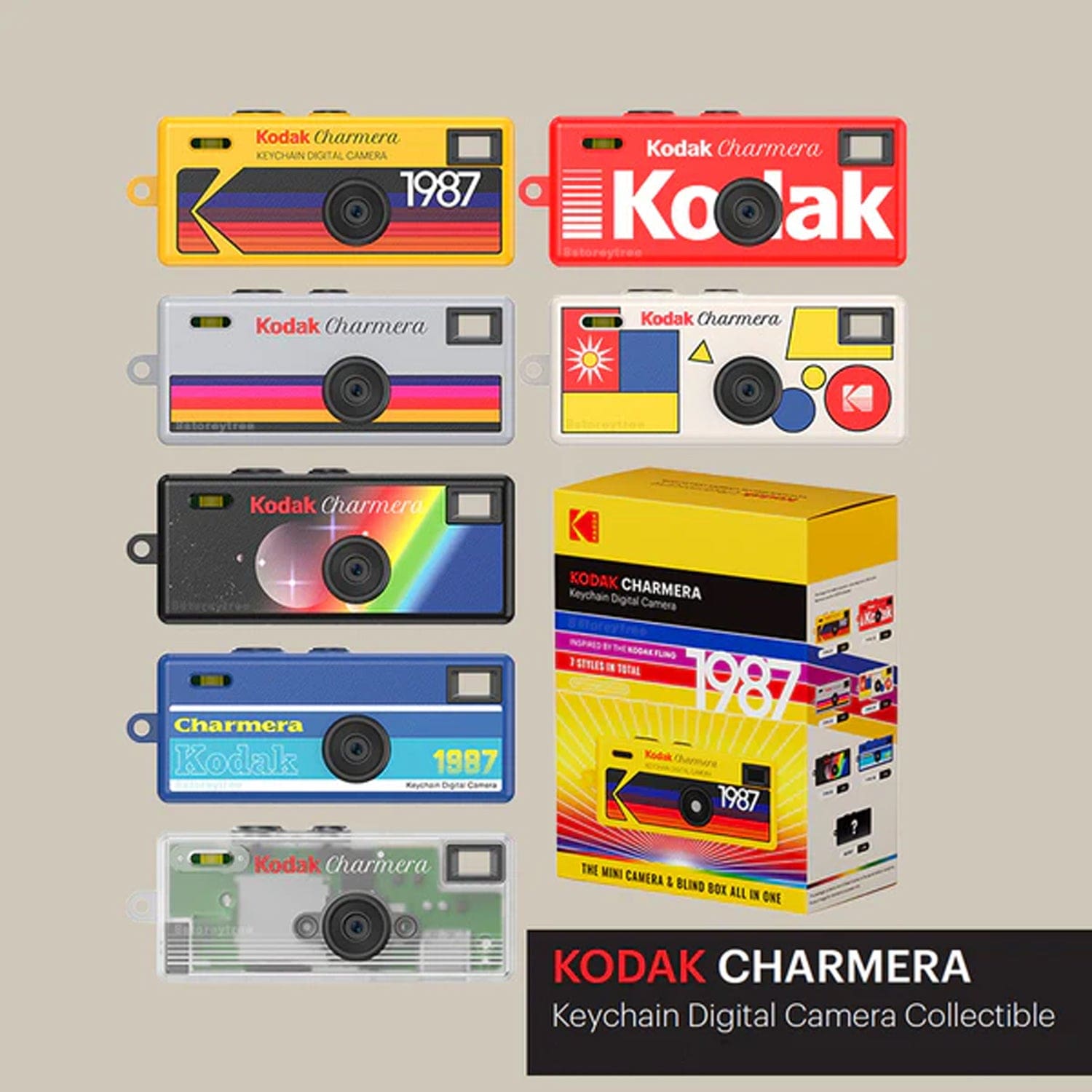 Kodak Charmera Keychain Digital Camera Blind Box