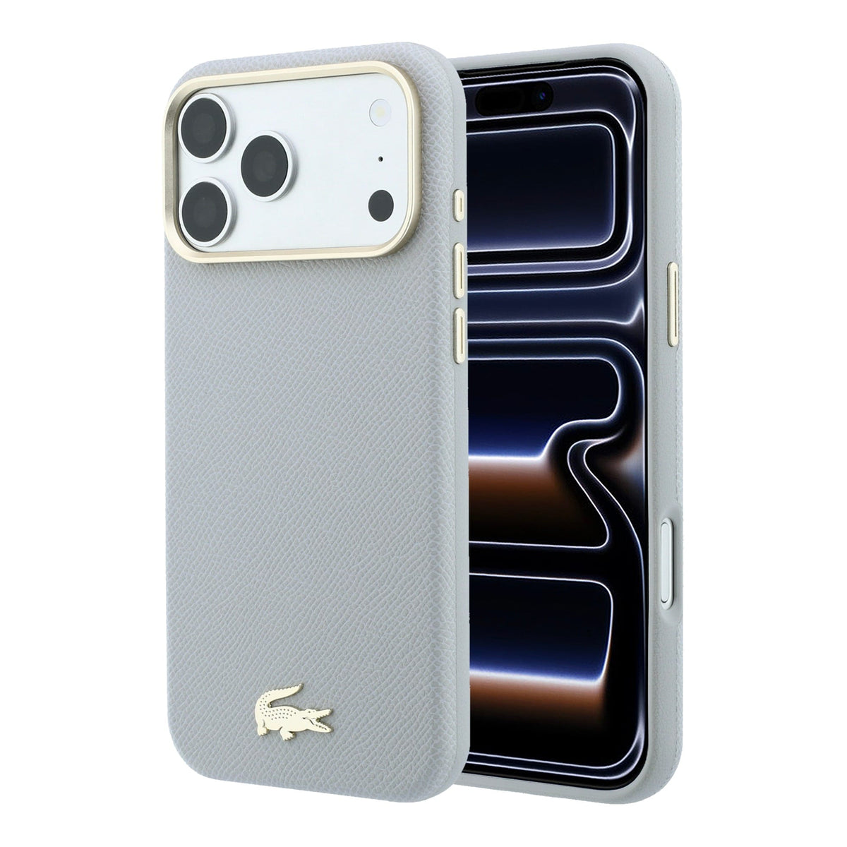 Lacoste PU Leather Champs Elysees MagSafe Case For iPhone 18 Pro