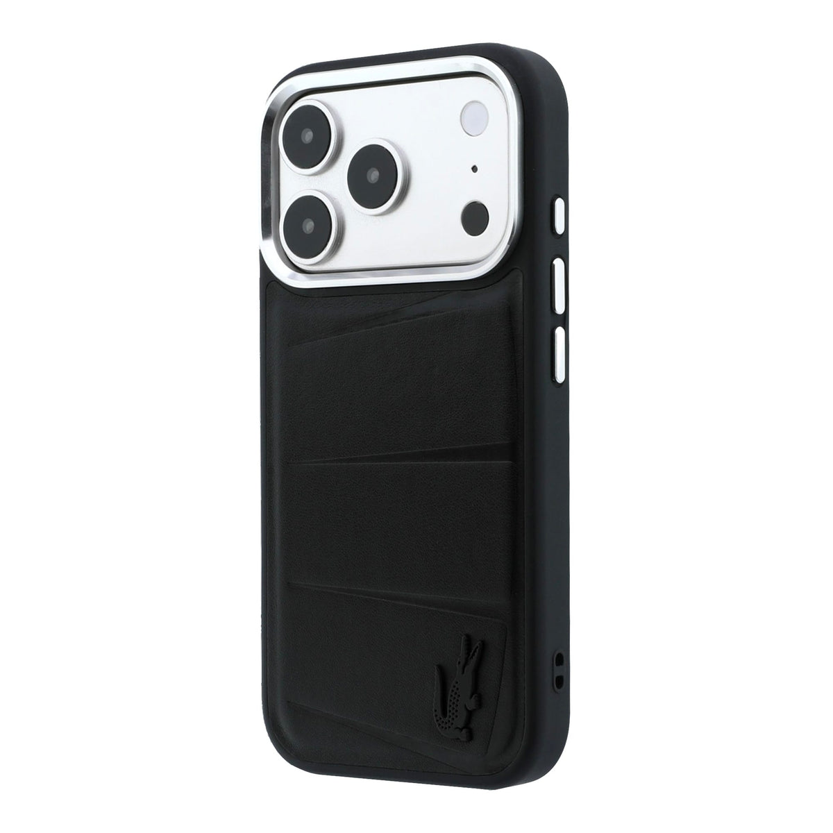 Lacoste PU Leather Lenglen MagSafe Case For iPhone 18 Pro Max
