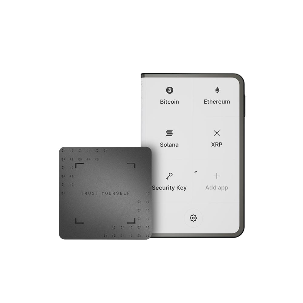 Ledger Stax Touchscreen Crypto Hardware Wallet