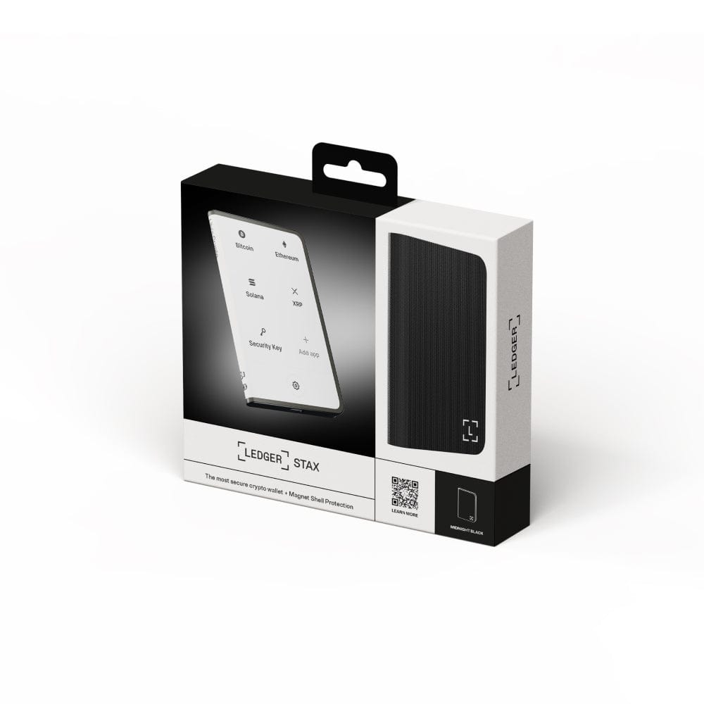 Ledger Stax Touchscreen Crypto Hardware Wallet