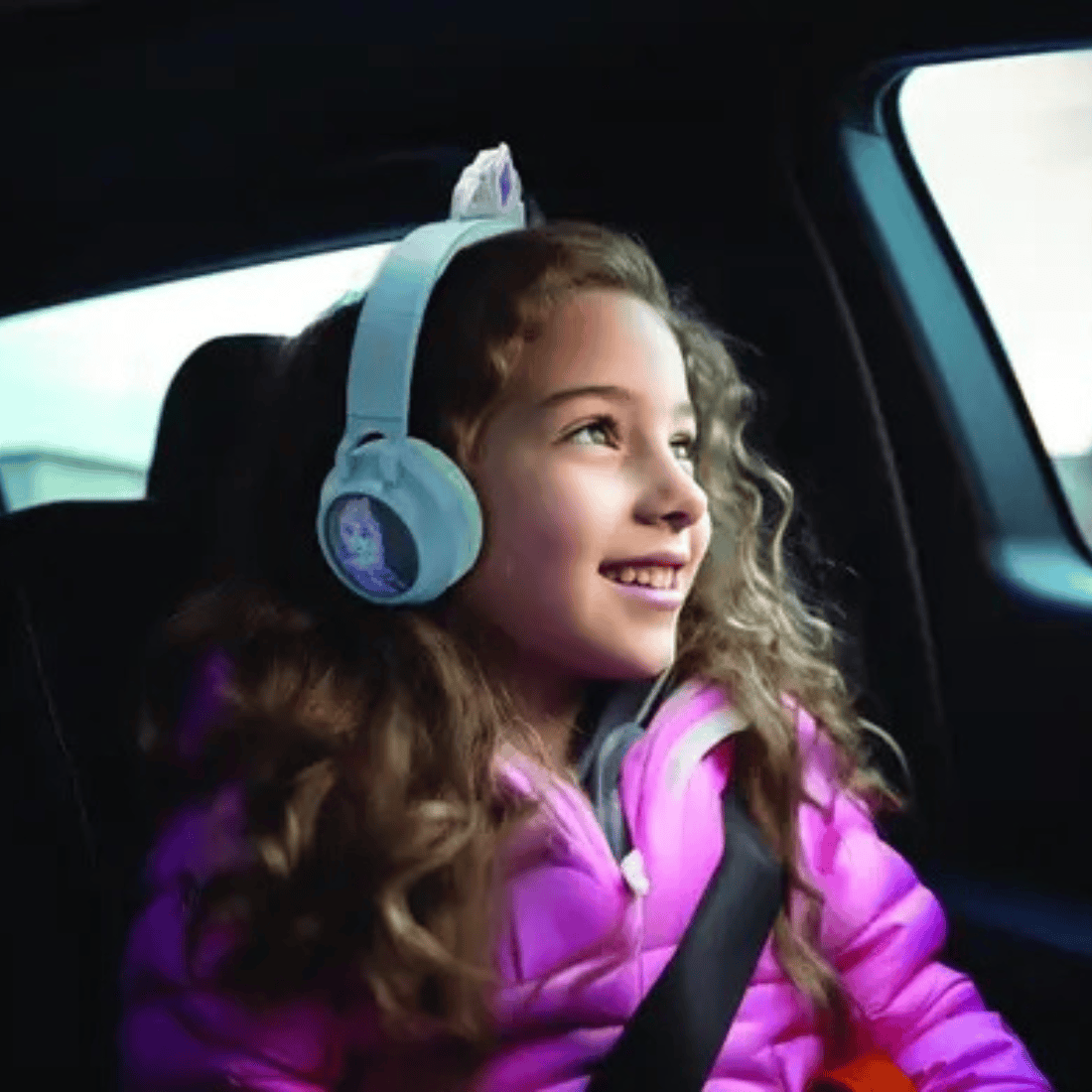 Lexibook HPBT015 Series Bluetooth And Wired Foldable Headphones with Safe Volume Limitation