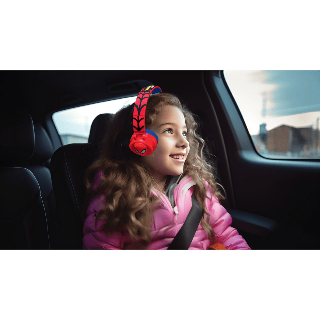 Lexibook HPBT015 Series Bluetooth And Wired Foldable Headphones with Safe Volume Limitation