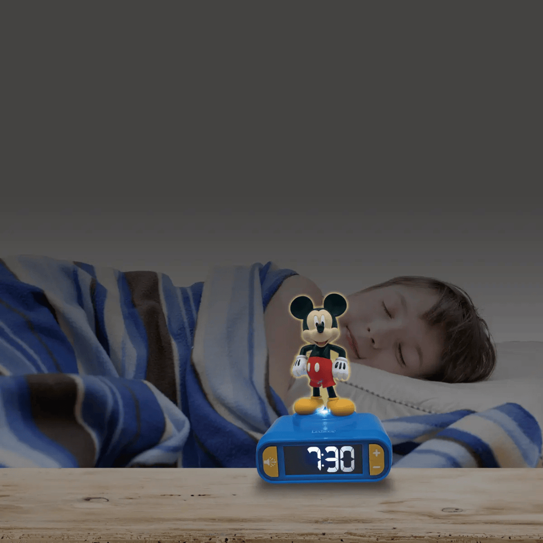 Lexibook RL800 Series Alarm Clock With 3D Figurine Night Light