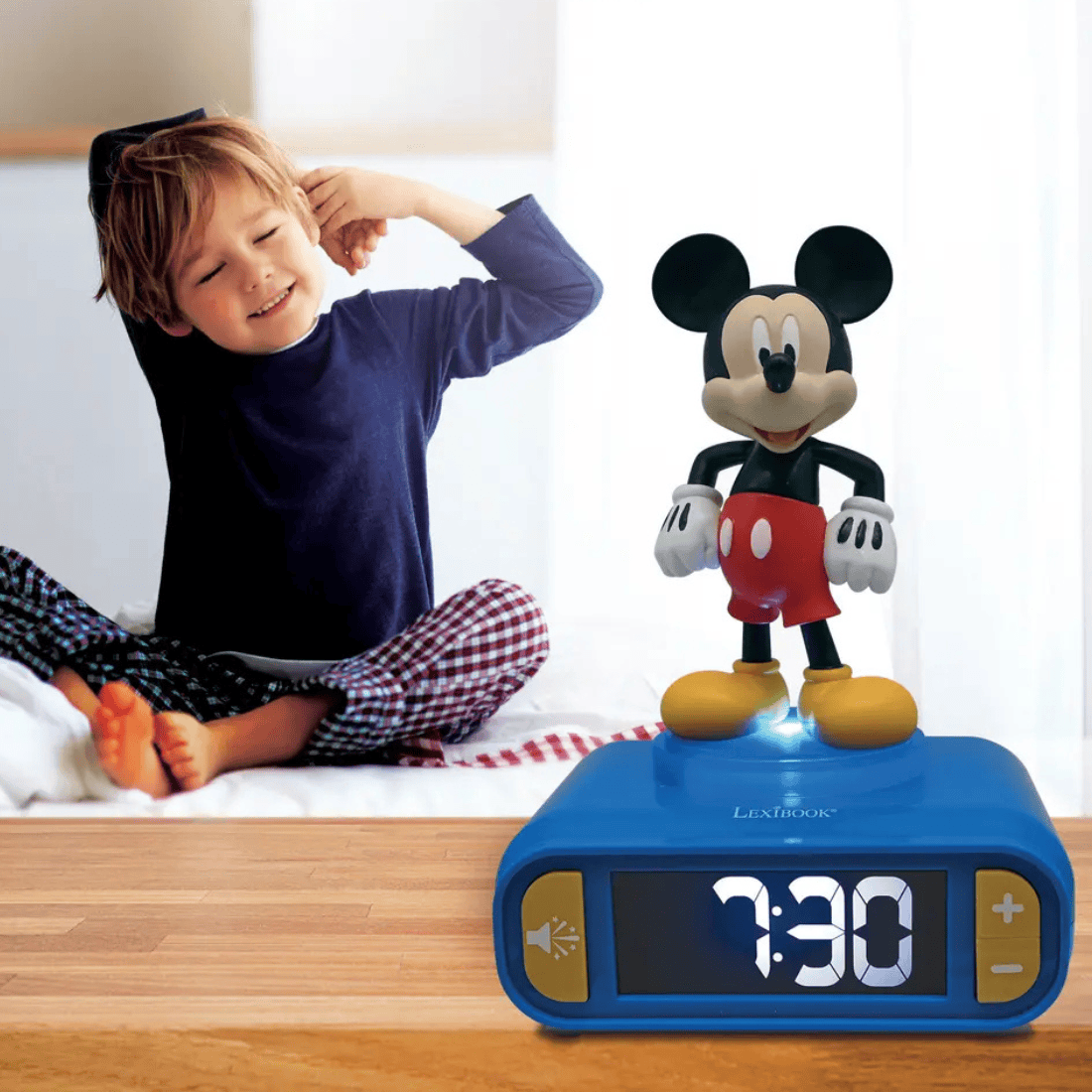 Lexibook RL800 Series Alarm Clock With 3D Figurine Night Light