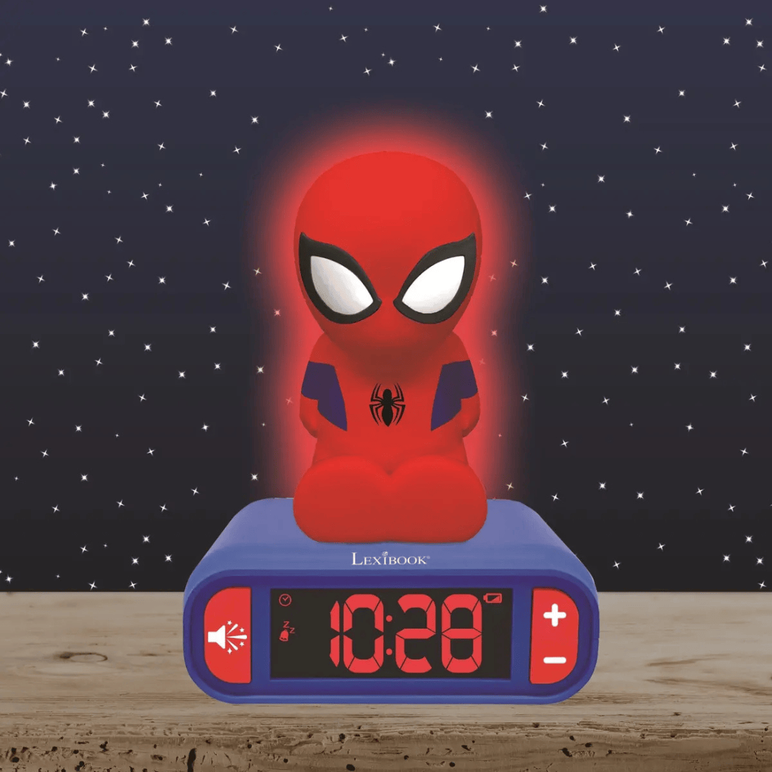 Lexibook RL800 Series Alarm Clock With 3D Figurine Night Light