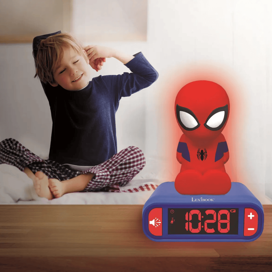 Lexibook RL800 Series Alarm Clock With 3D Figurine Night Light