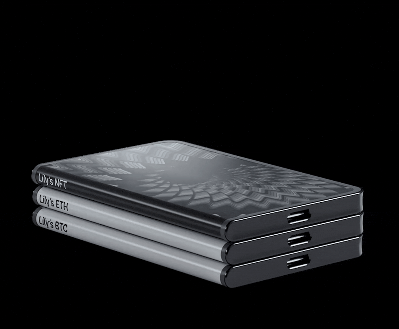 Ledger Stax Touchscreen Crypto Hardware Wallet