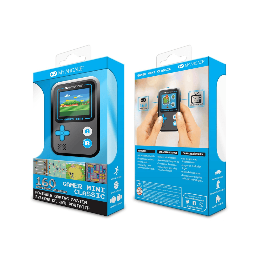 My Arcade Gamer Mini Classic Handheld Games