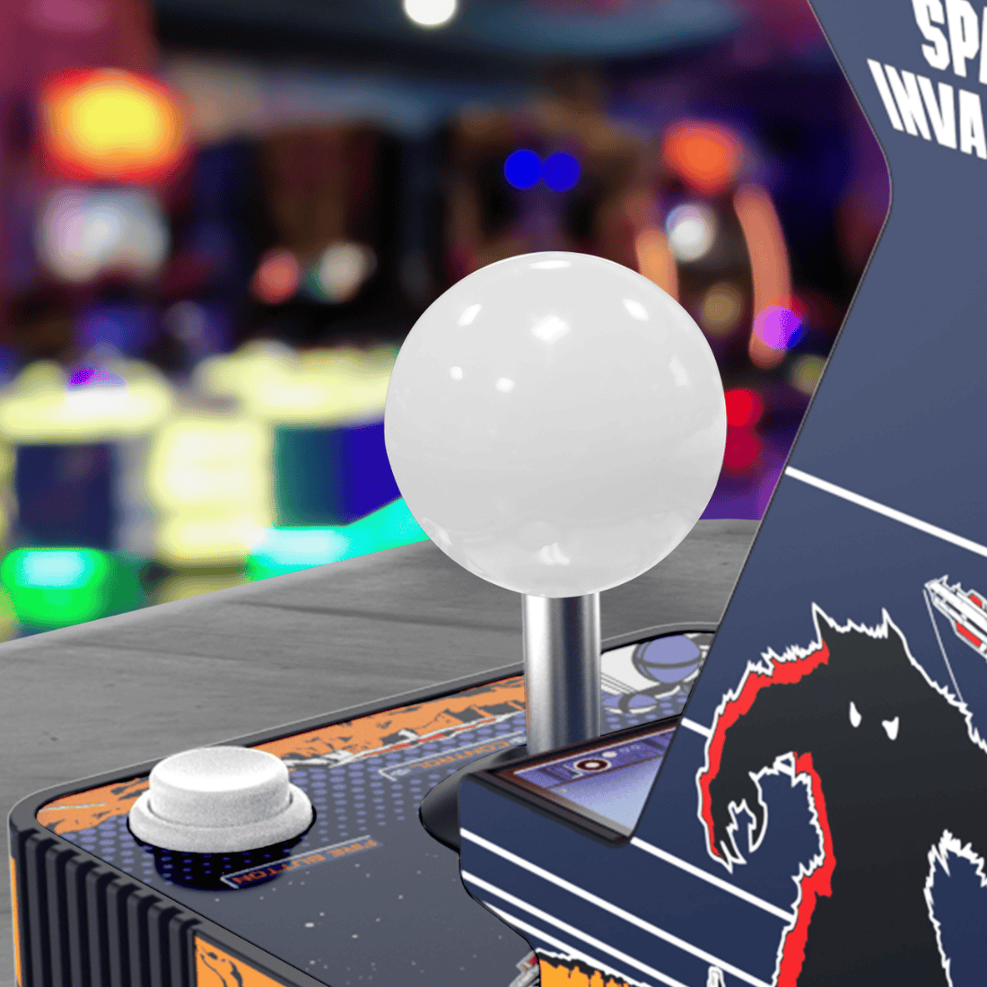 My Arcade Space Invaders Joystick 7007 Handheld Games