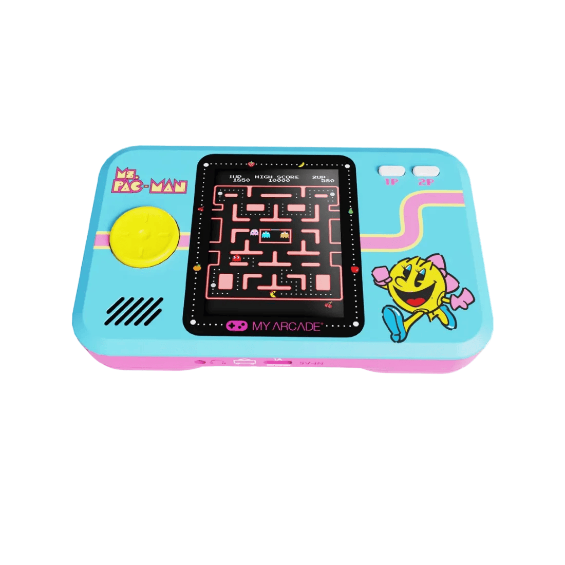 My Arcade Ms.PAC-MAN Pocket Player Pro 7010 Handheld Games
