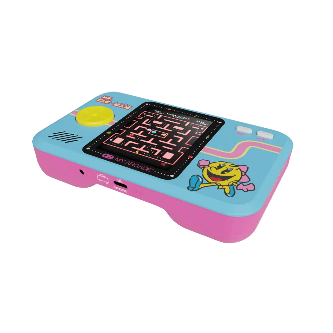 My Arcade Ms.PAC-MAN Pocket Player Pro 7010 Handheld Games