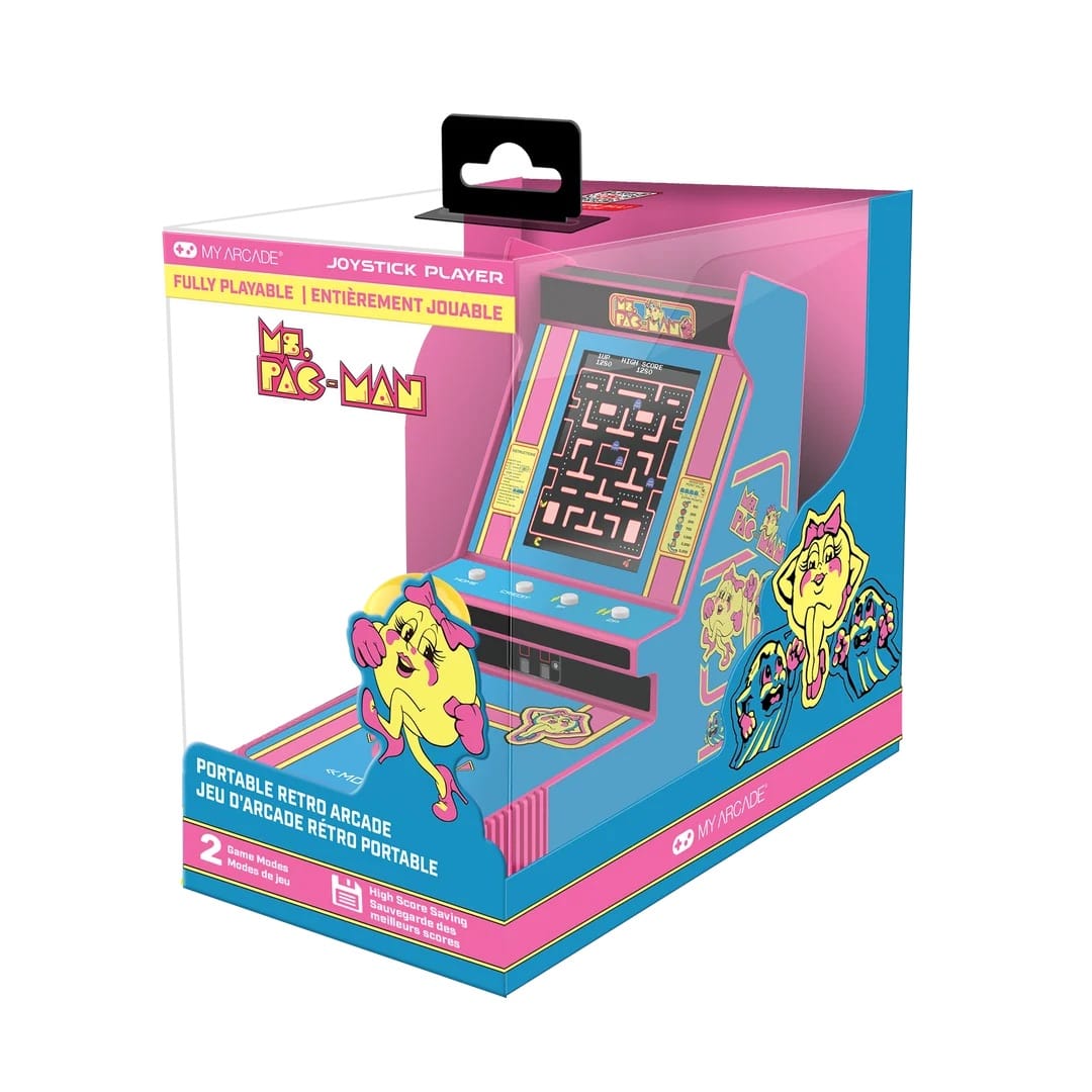 My Arcade Ms.PAC-MAN Joystick Player 7074 Handheld Games