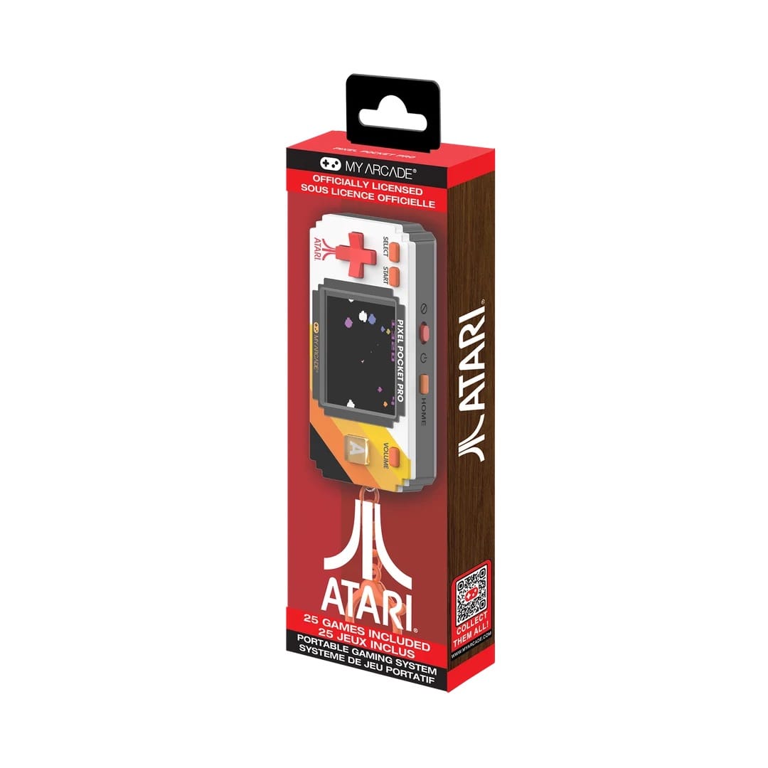 My Arcade Atari Pixel Pocket Pro 7134 Handheld Games