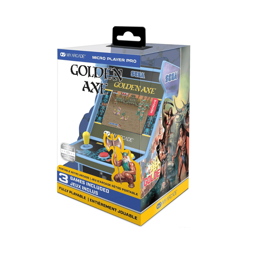 My Arcade Golden Axe Micro Player 7161 Handheld Games