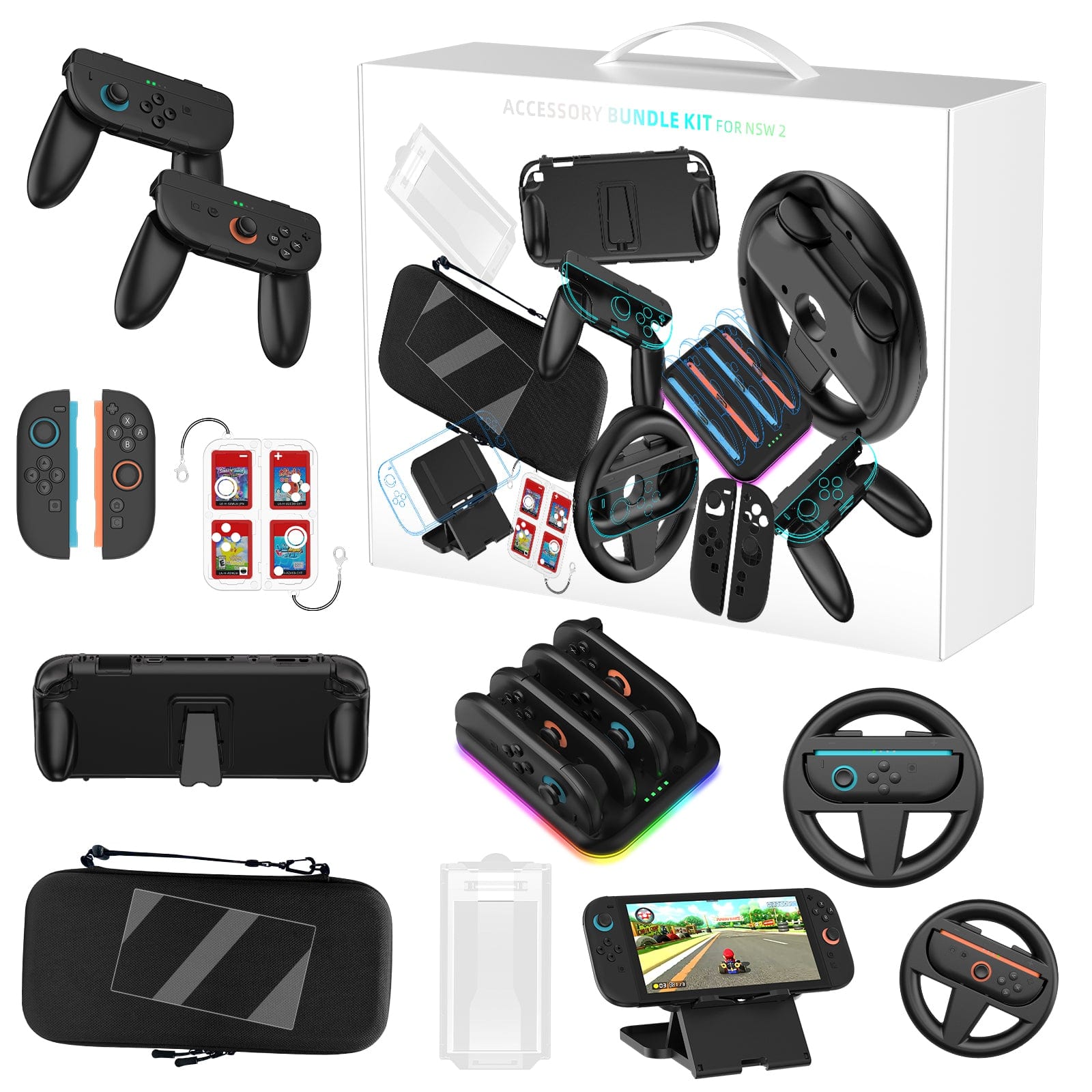 Nintendo Switch 2 | 9-in-1 Accessories Bundle