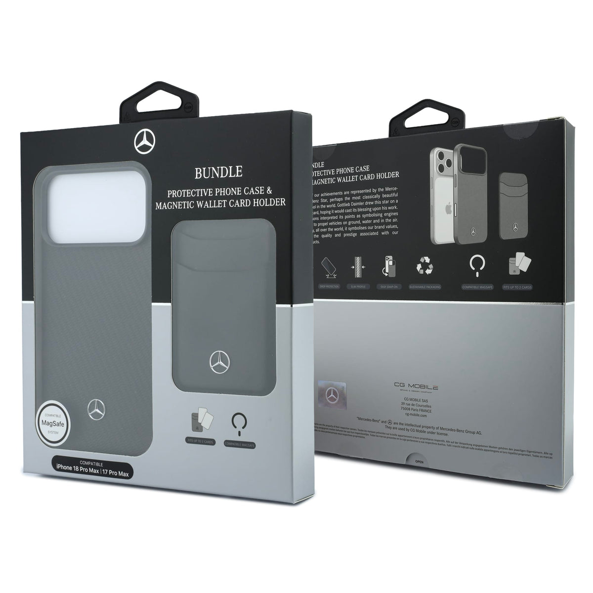 Mercedes-Benz Card Wallet & MagSafe Case For iPhone 18 Pro Max