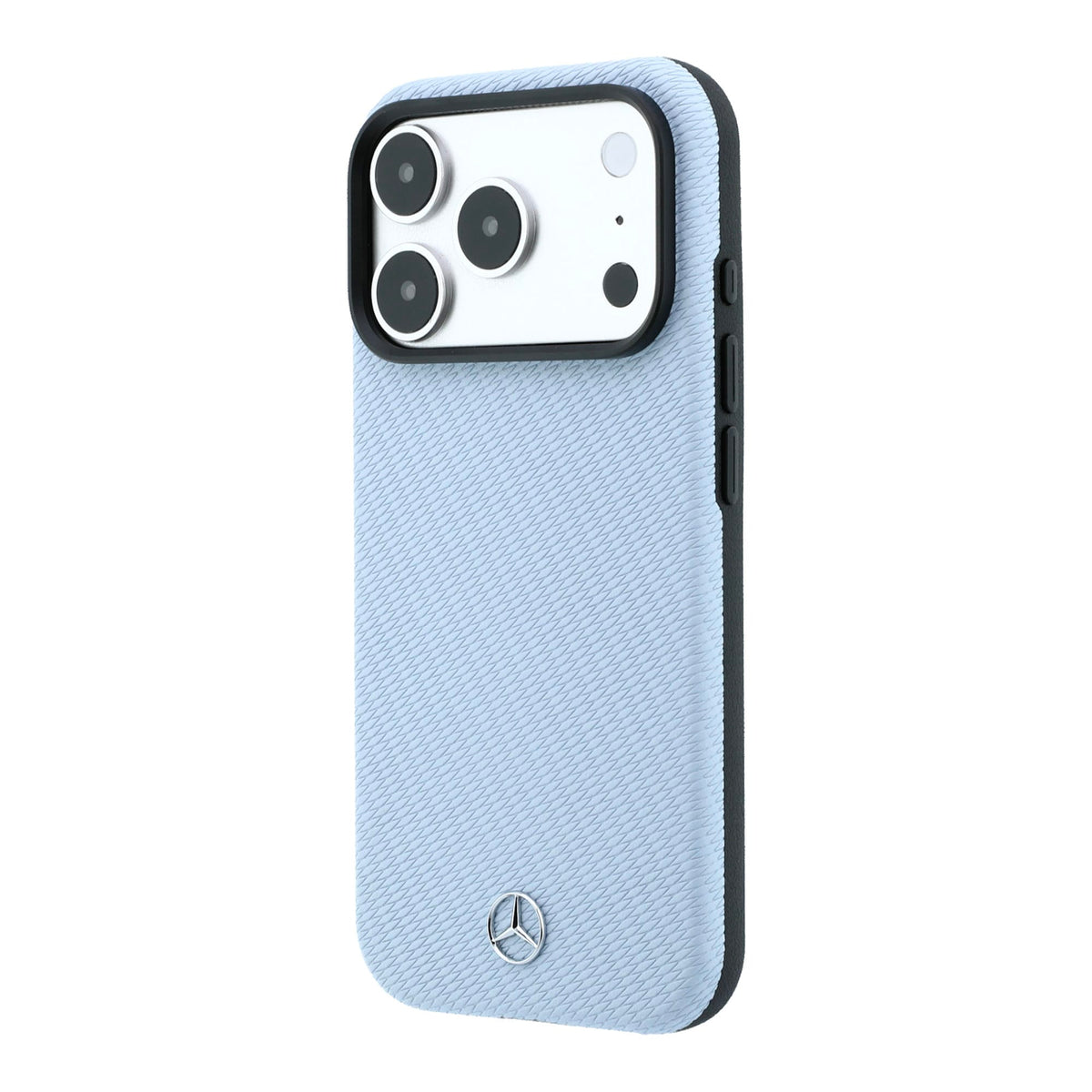 Mercedes-Benz PU Leather Wood Effect MagSafe Case For iPhone 18 Pro Max