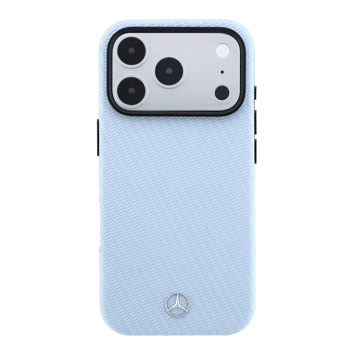 Mercedes-Benz PU Leather Wood Effect MagSafe Case For iPhone 18 Pro Max