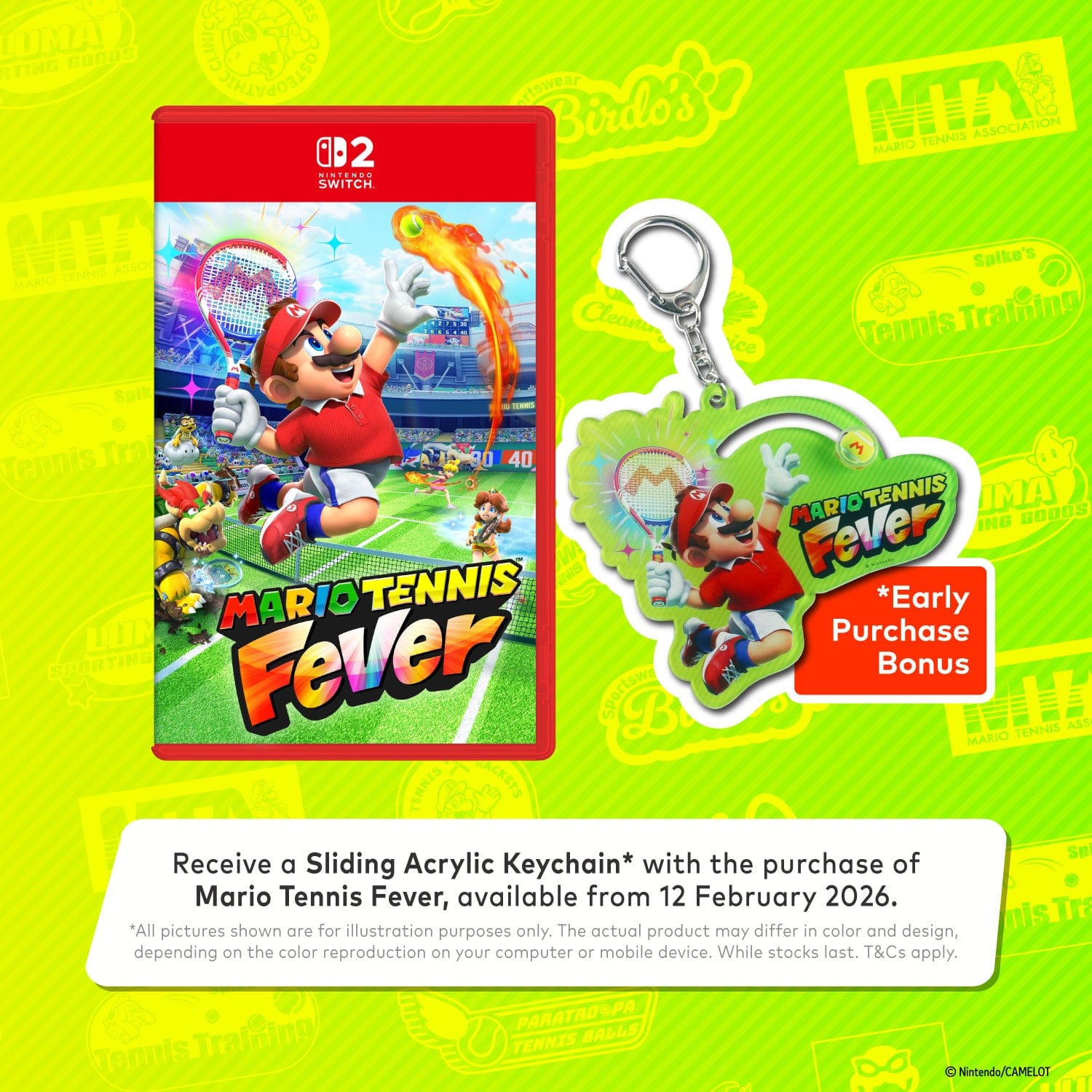 Nintendo Switch 2 Mario Tennis Fever