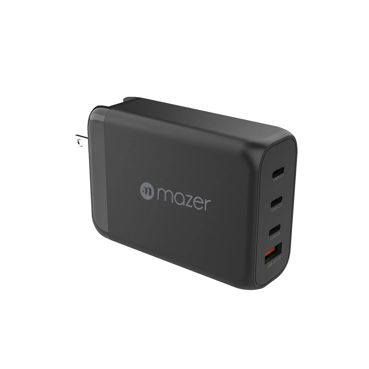 Mazer Infinite.BOOST SuperMINI PD120W GaN Charger with Travel Pins