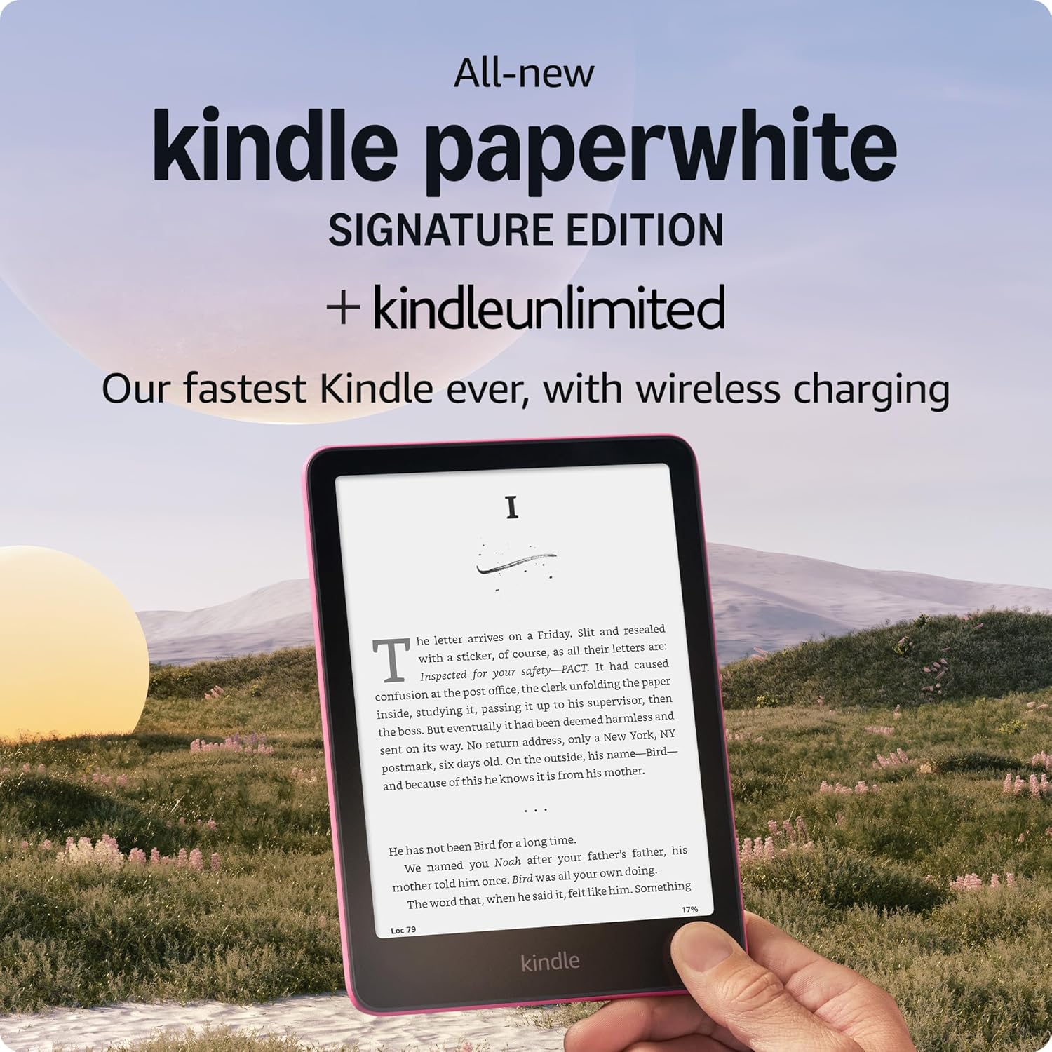 Amazon Kindle e-Reader 32Gb Paperwhite Signature Edition 7" Display