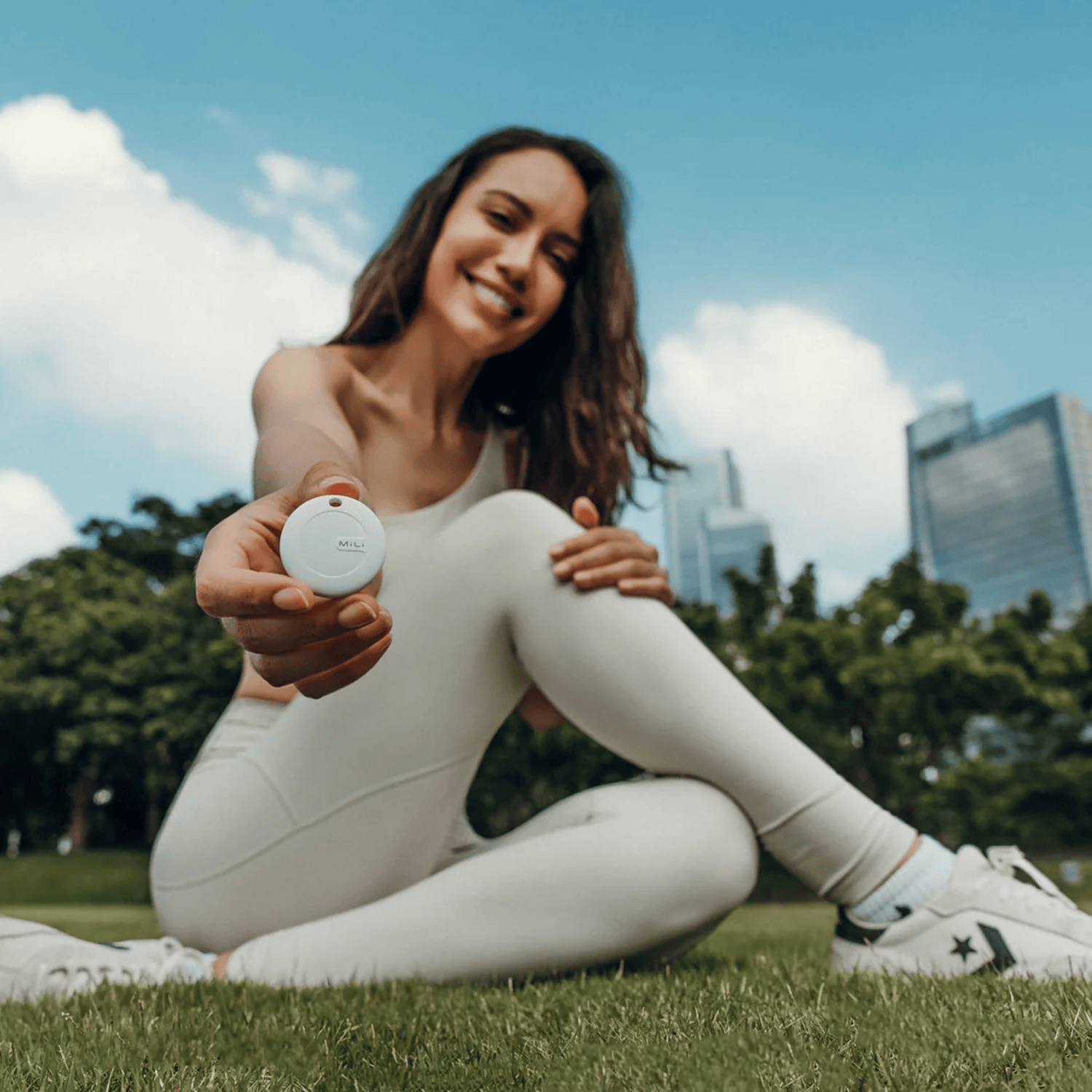 MiLi MiTag Duo Item Finder | Luggage Locator | iOS (Apple Find My) or Android (Google Find Hub) Compatible