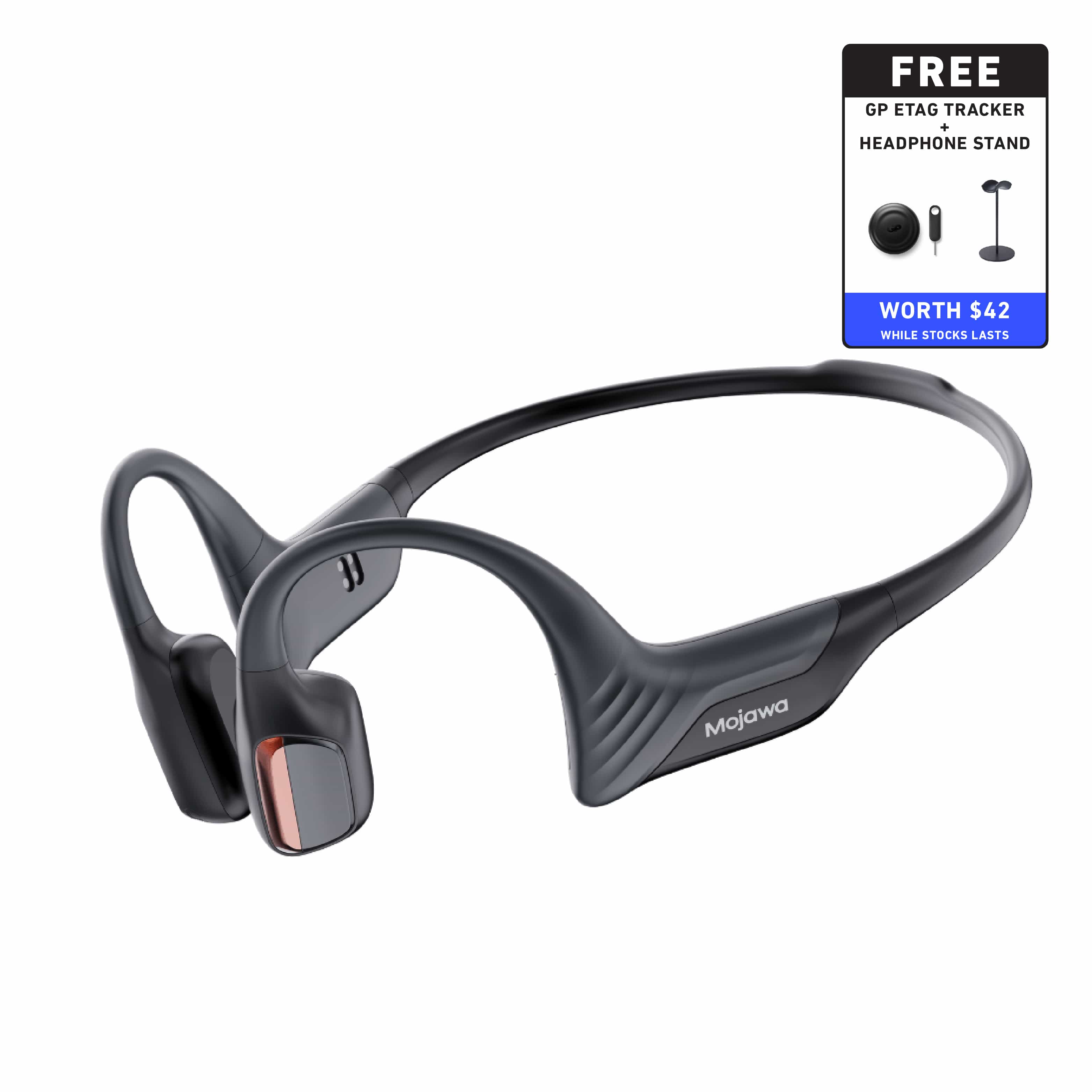 Mojawa Purra Run Long Battery Life Bone Conduction Headphones