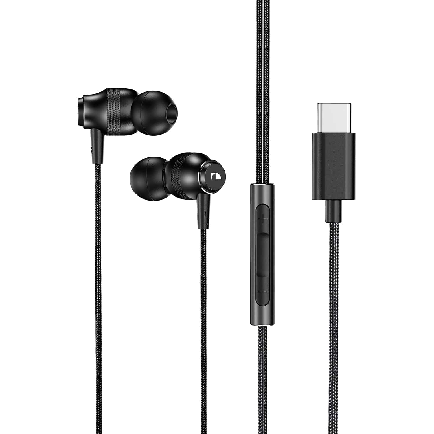 Nakamichi HDR180 Type C Wired In-Ear Earphones With Microphone