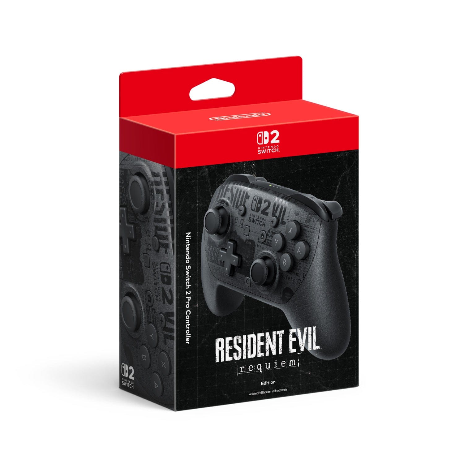 Nintendo Switch 2 Pro Controller Resident Evil Requiem Edition