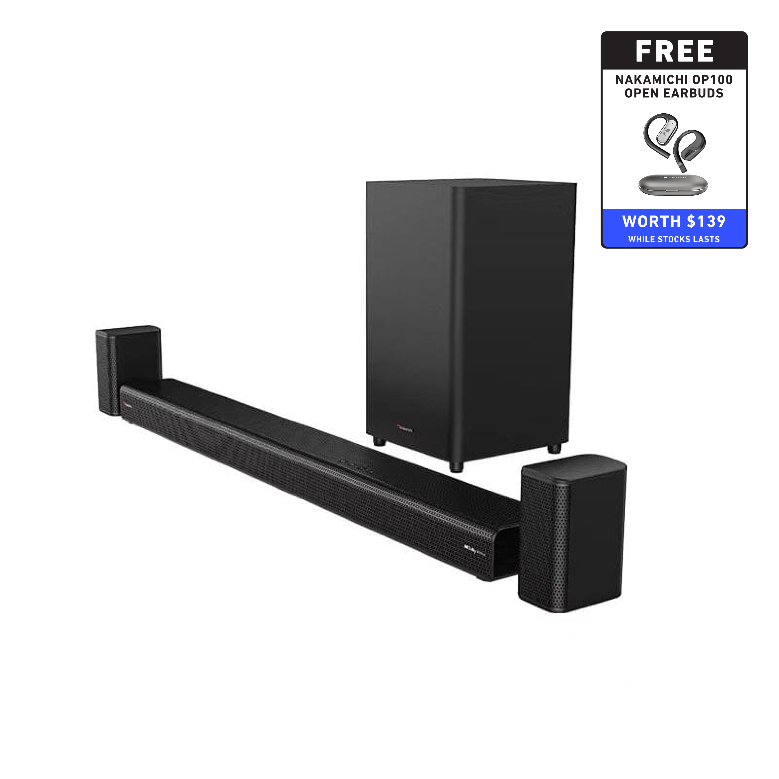 Nakamichi APOLLO 550 5.1.2CH Soundbar