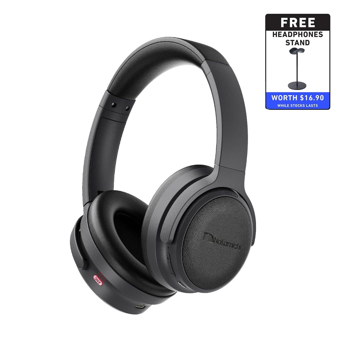 Nakamichi Elite Pro OE2100 ANC Wireless Headphones