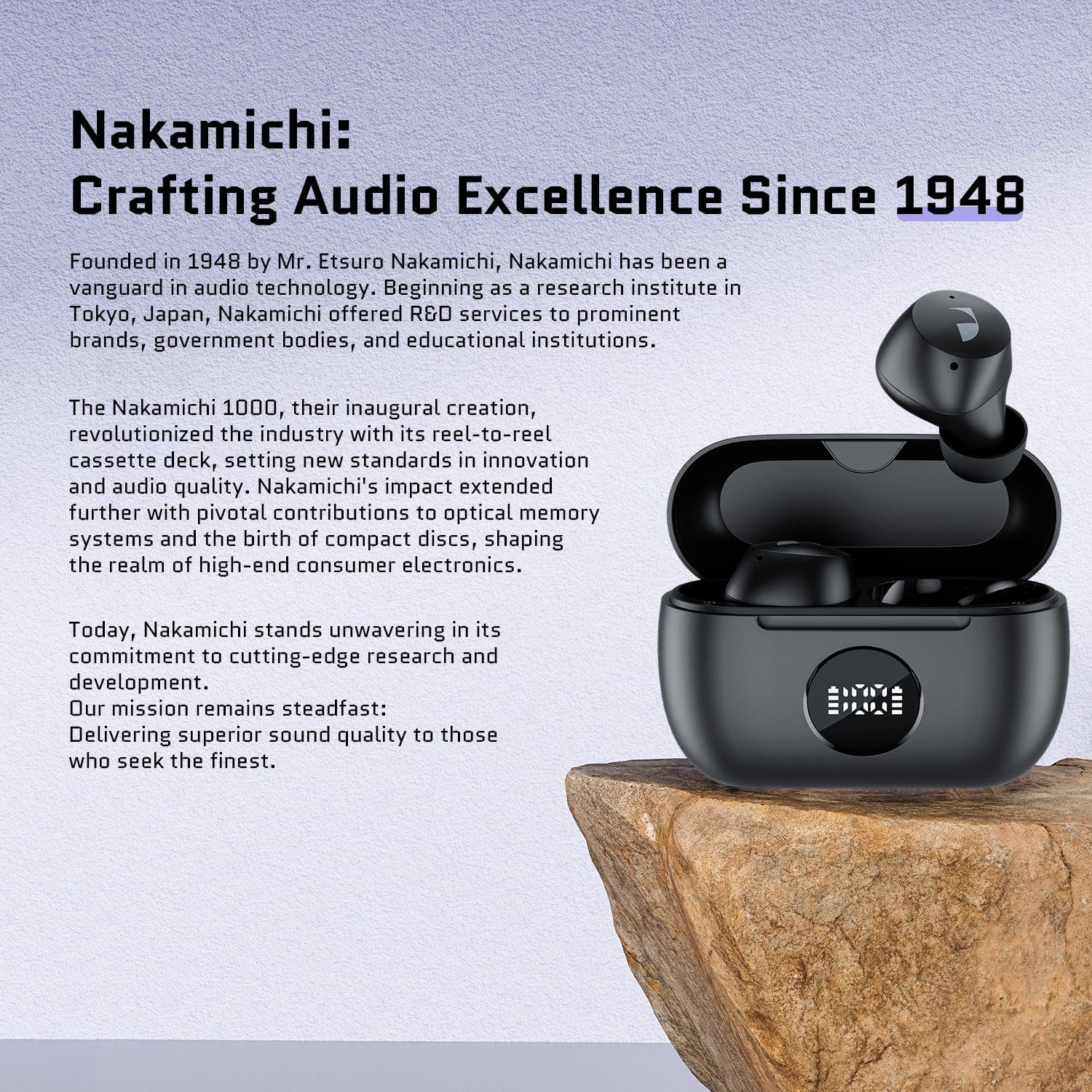 Nakamichi N200 Nanobuds True Wireless Earbuds