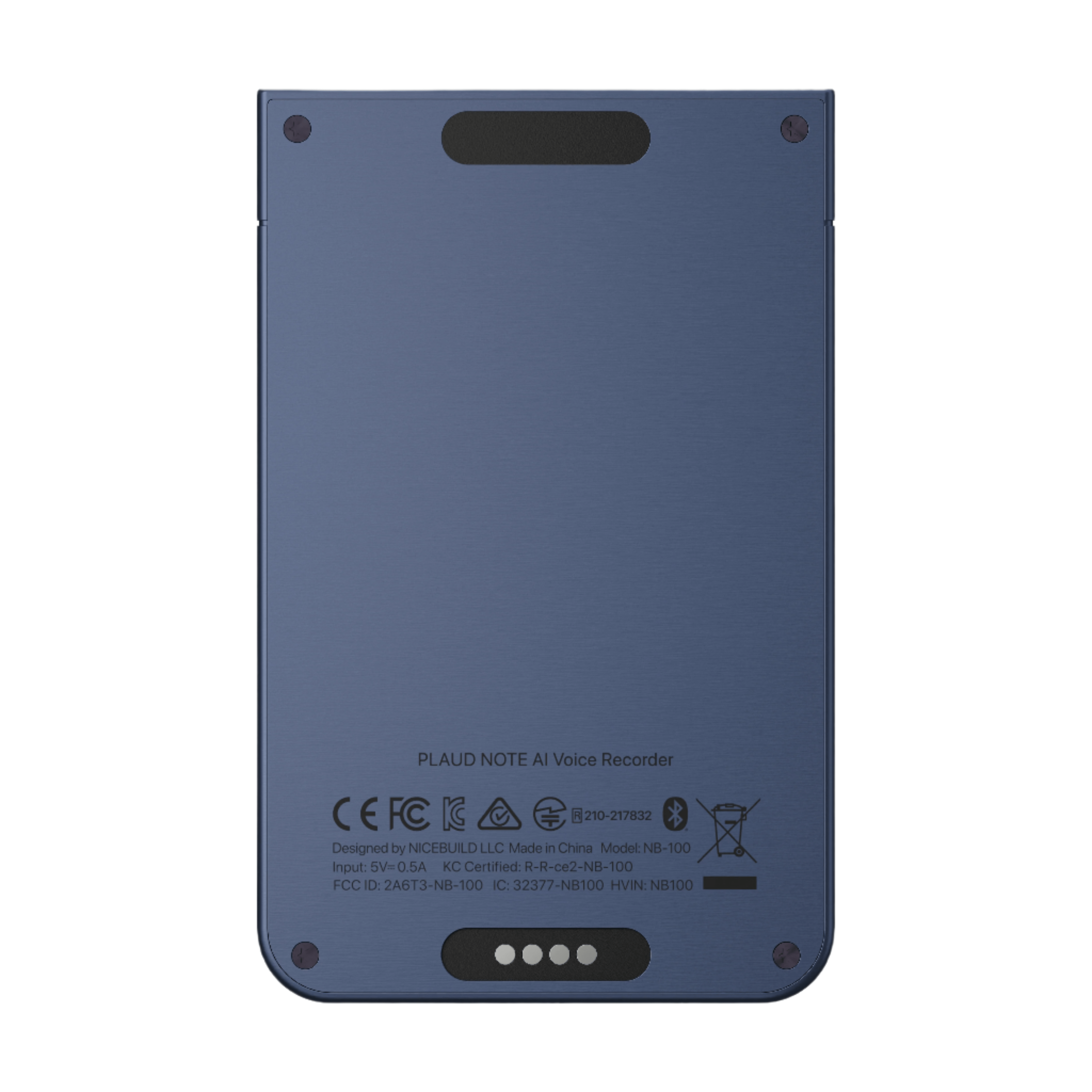 PLAUD.AI Plaud Note AI Voice Recorder with Black Magnetic Case