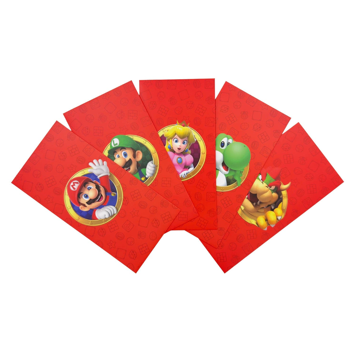 FREE Super Mario Red Packet (5 designs in 1 pack)