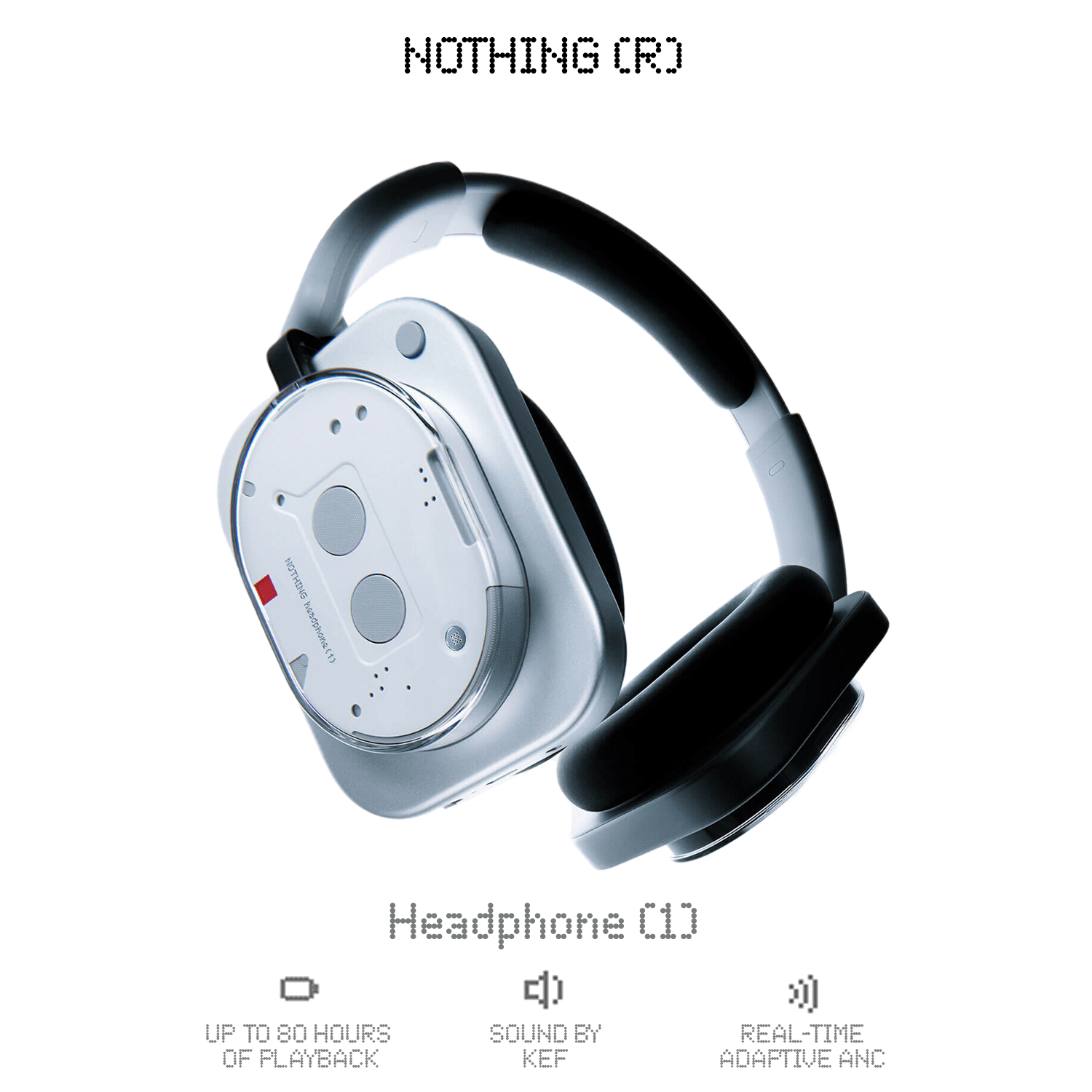 Nothing Headphone (1) Wireless Active Noise Cancellation Headphones