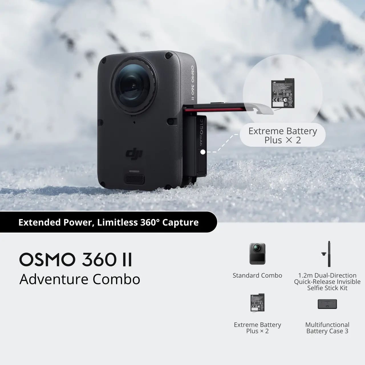 DJI Osmo 360 II | 8K 360° Camera