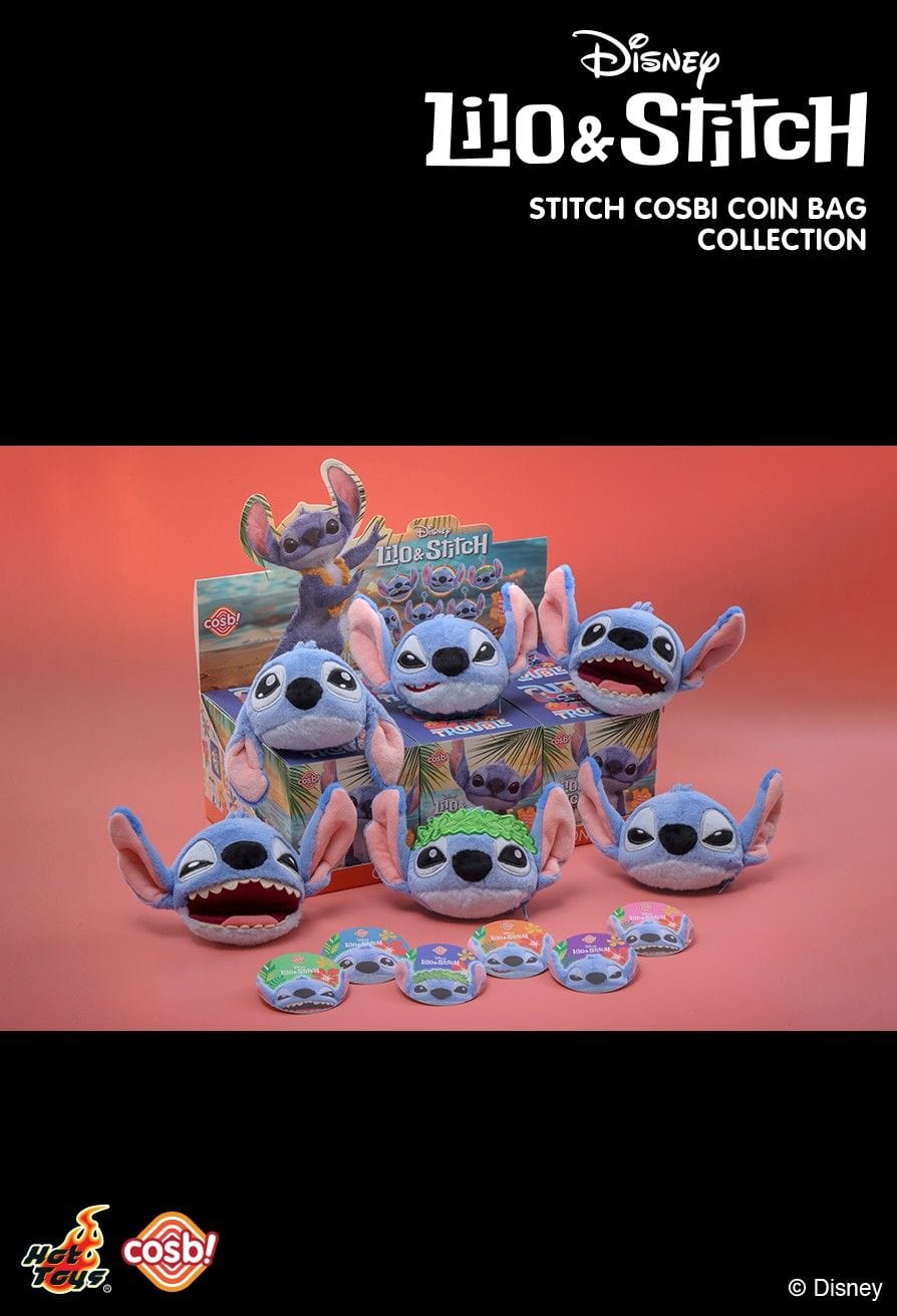 Hot Toys PBAG043N Stitch Cosbi Coin Bag Blind Box