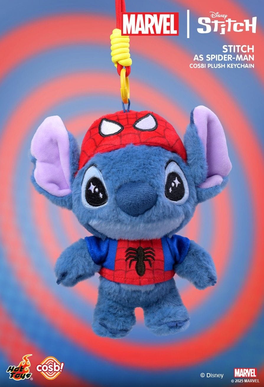Hot Toys PPLU072N Stitch - Marvel Stitch Cosbi Plush Keychain Blind Box