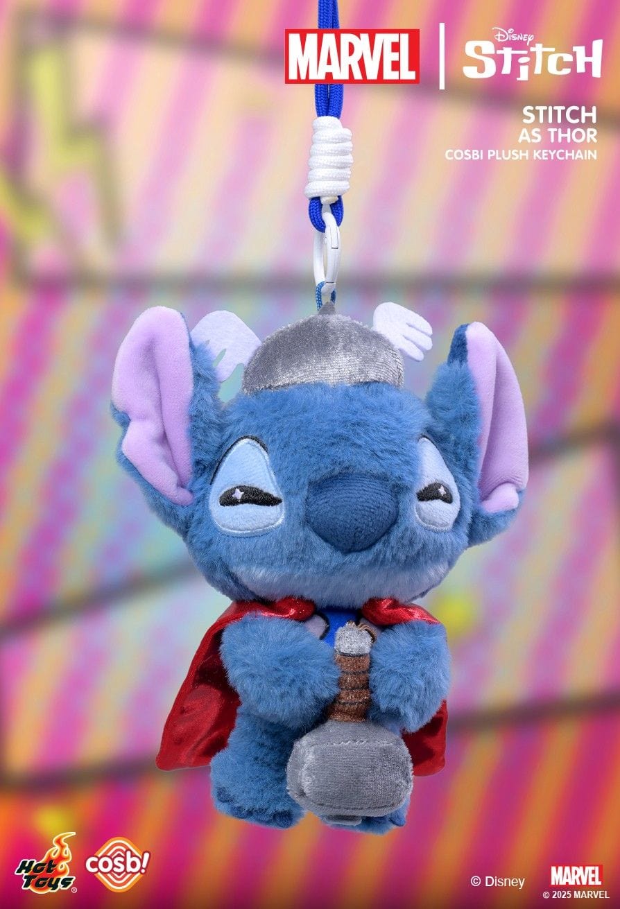 Hot Toys PPLU072N Stitch - Marvel Stitch Cosbi Plush Keychain Blind Box