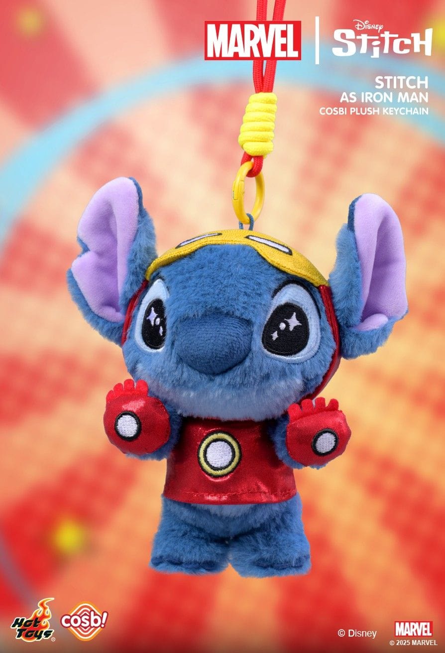 Hot Toys PPLU072N Stitch - Marvel Stitch Cosbi Plush Keychain Blind Box