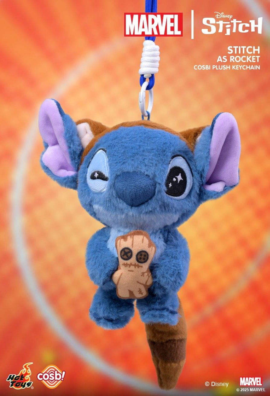 Hot Toys PPLU072N Stitch - Marvel Stitch Cosbi Plush Keychain Blind Box