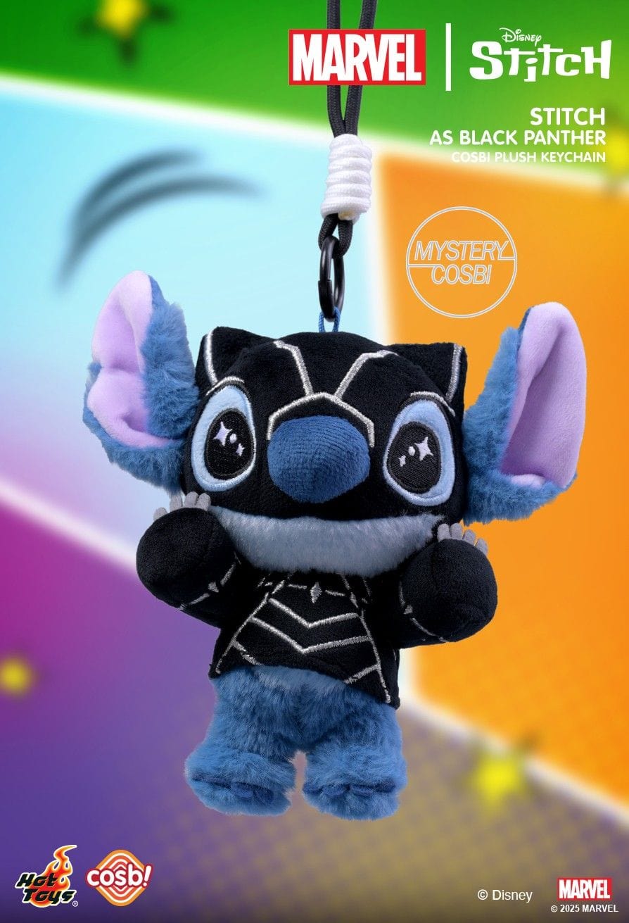 Hot Toys PPLU072N Stitch - Marvel Stitch Cosbi Plush Keychain Blind Box