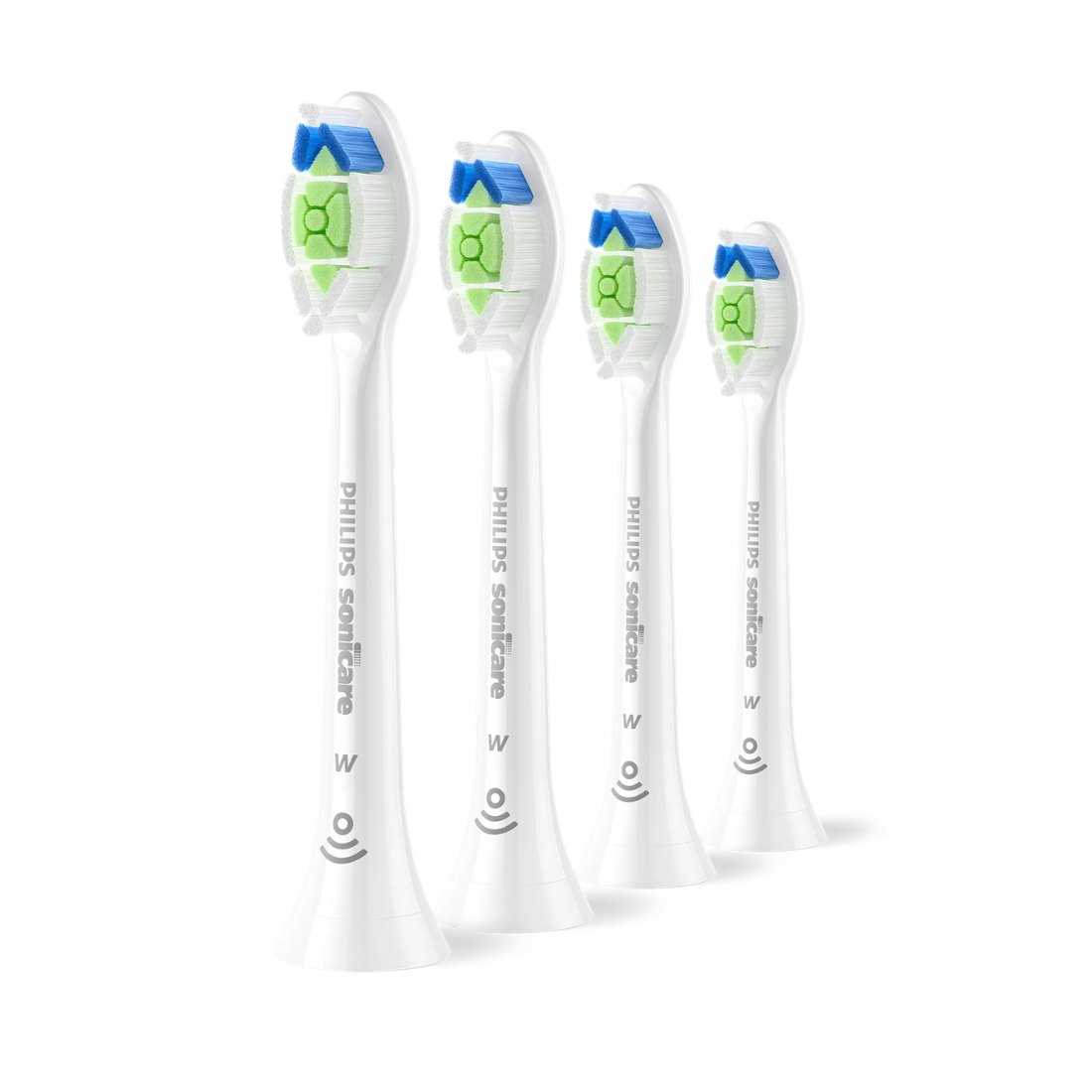 Philips HX6064 Sonicare W2 Optimal White 4 Pack Brush Heads