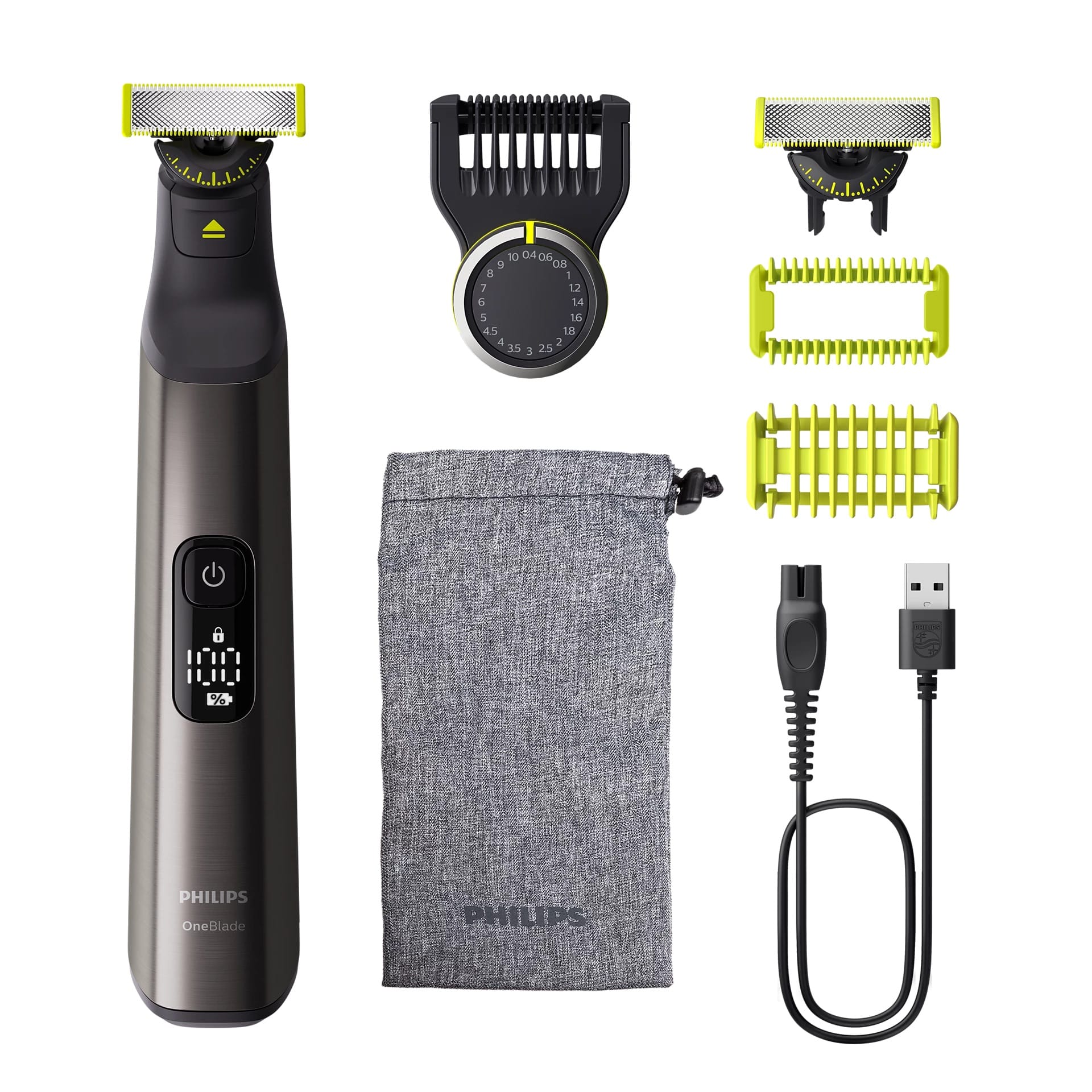 Philips QP6552/15 OneBlade Pro 360 Face And Body Trimmer