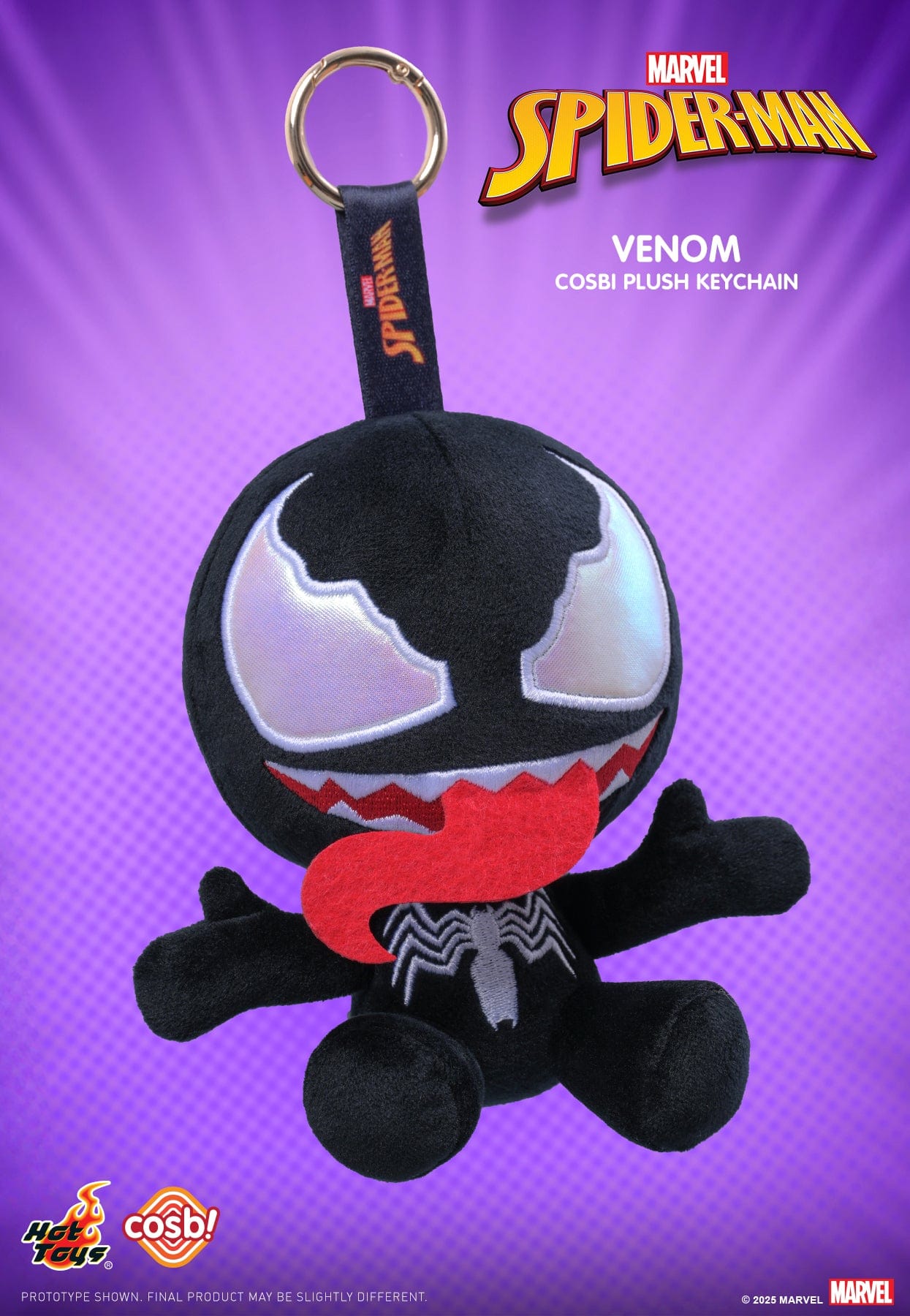 Hot Toys PPLU071N Spider-Man (Marvel Comics) Spider-Man Cosbi Plush Keychain Blind Box